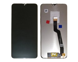 Kijelző Samsung Galaxy A10 (SM-A105F) (LCD, érintőpanel, átvezető fóliával) fekete